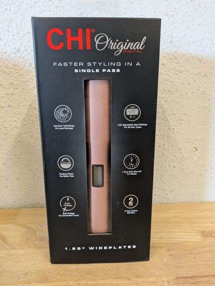 CHI Original Flat Iron Hair Straightener | Open Box