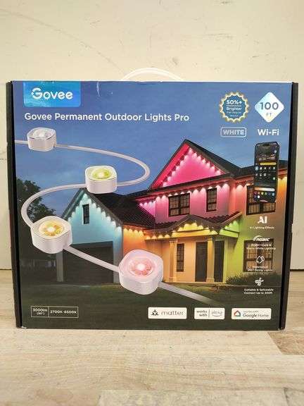 GOVEE Permanent Outdoor Lights Pro, 100' | Like New