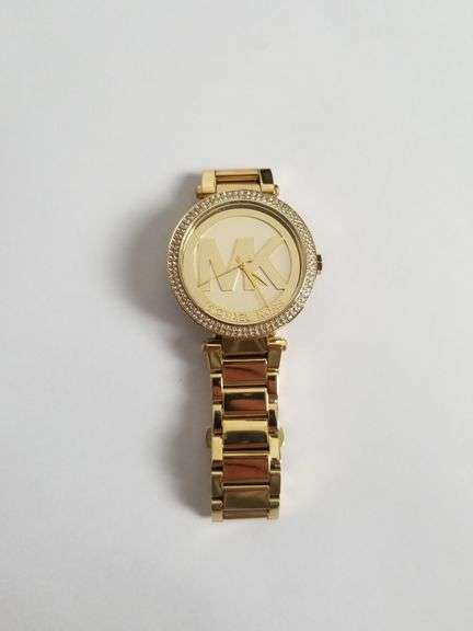 MICHAEL KORS MK-5784 Gold Band Parker Watch | Open Box