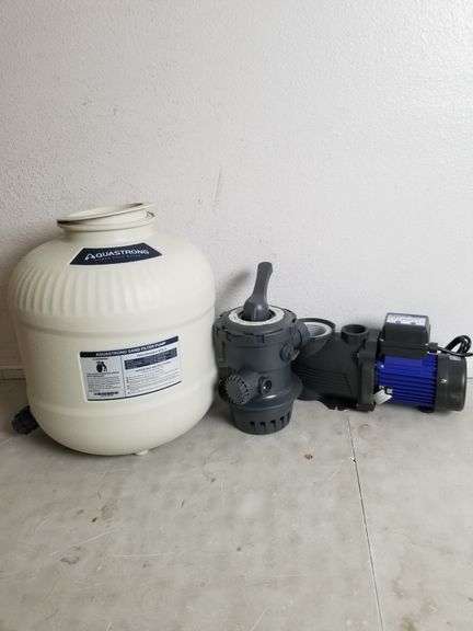 AQUASTRONG SFPV160T Sand Filter Pump, 3800GPH 3/4HP | Open Box