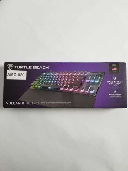 TURTLE BEACH Vulcan II TKL Pro Magnetic Mechanical RGB Gaming Keyboard | Like New