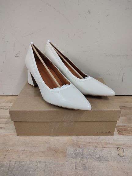 GENTLE SOULS by Kenneth Cole - Dionne Leather Slingback 3" Heels (Shoes). Women's 11 M | Open Box | (See Condition Notes)