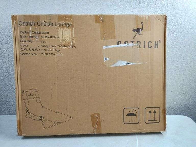 OSTRICH Chaise Lounger | Open Box