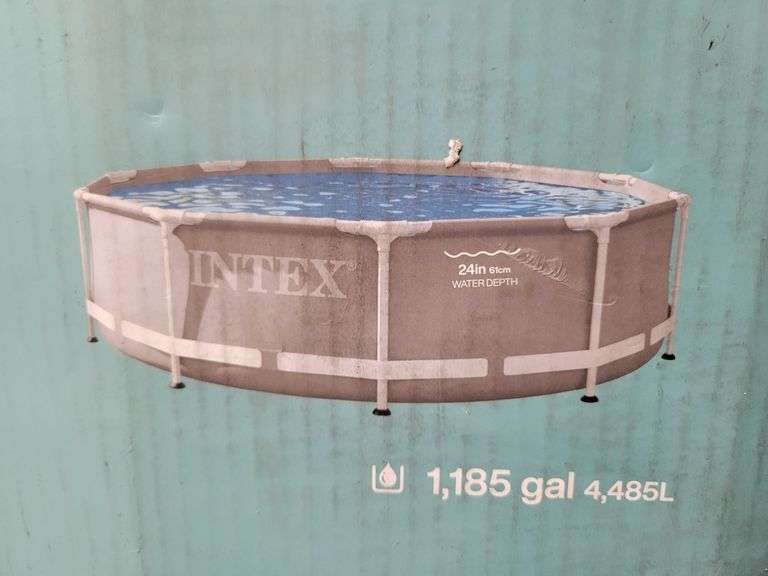 INTEX Prism Frame Premium Pool 10'x30" | Open Box | (See Condition Notes)