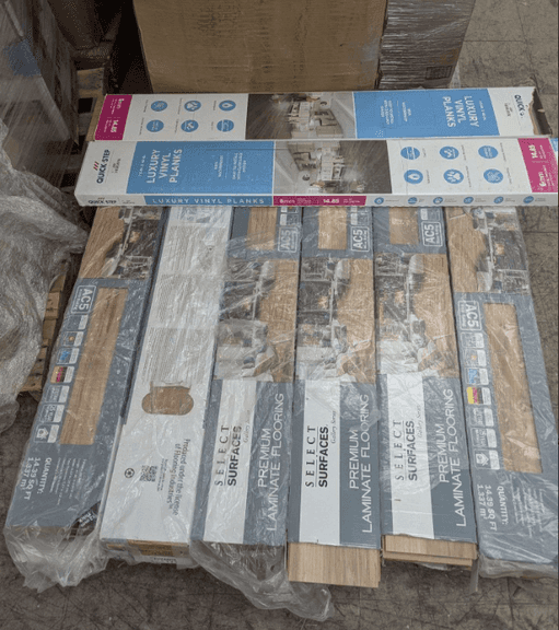 Pallet Of Flooring | Open Box