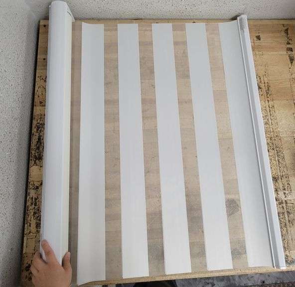 PERSILUX Cordless Zebra Blinds 35x47" | Open Box