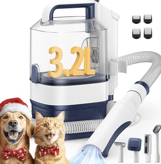 6-in-1 Pet Grooming Vacuum GDV03 3.2L | Open Box