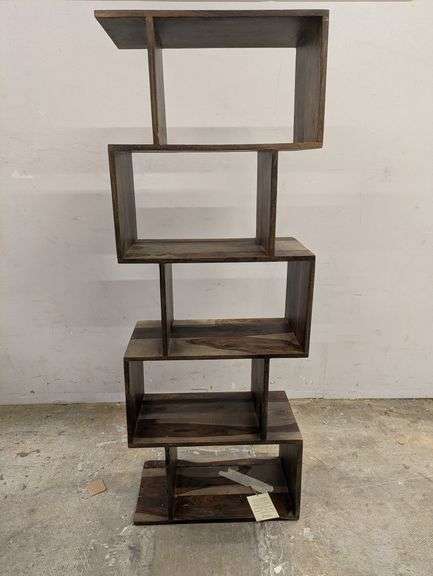 Porter Designs Urban 5 Shelf Bookcase 58" x 21" x 11.5" | Open Box