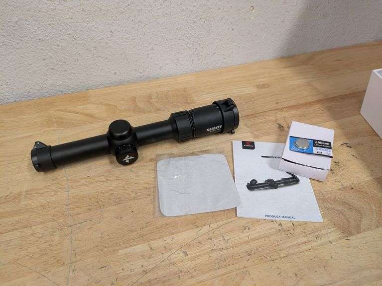 Kasente X7 Primal 1-8x28mm Rifle Scope | Open Box