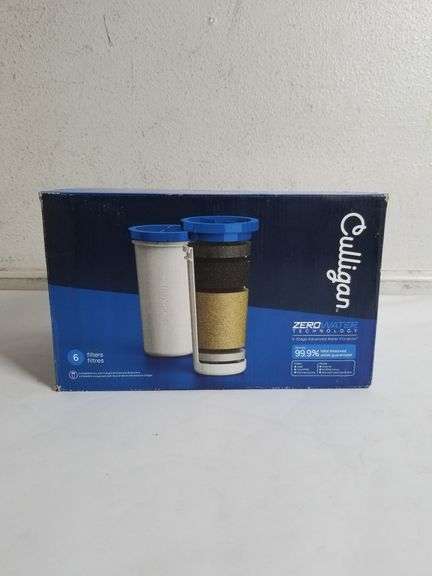 CULLIGAN ZeroWater Technology 5-Stage Advanced Water Filtration 6-Pack | Open Box | (See Condition Notes)