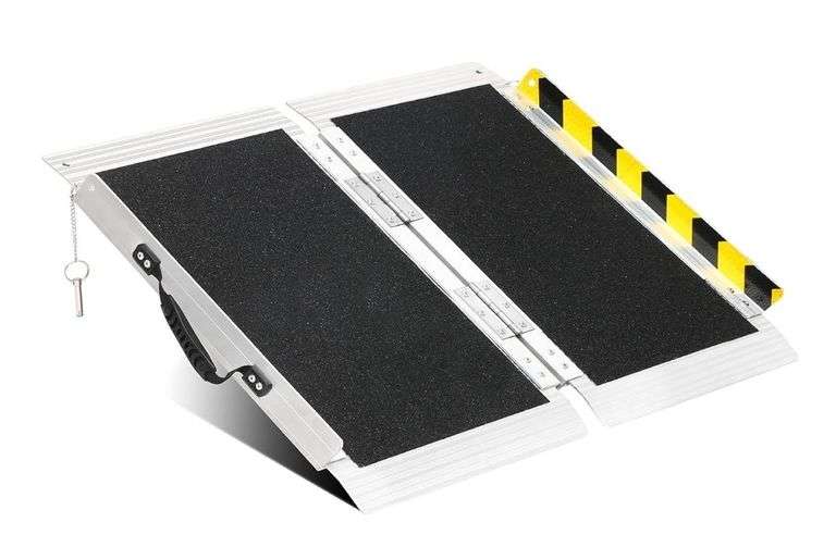 Automatic Opening Ramp THDUGG 2FT Portable Wheelchair Ramp | Open Box - Rio Grande Trade