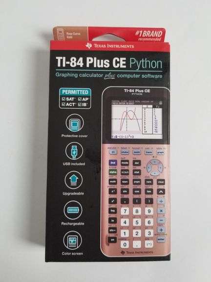 TEXAS INSTRUMENTS TI-84 Plus CE Python | Open Box | (See Condition ...
