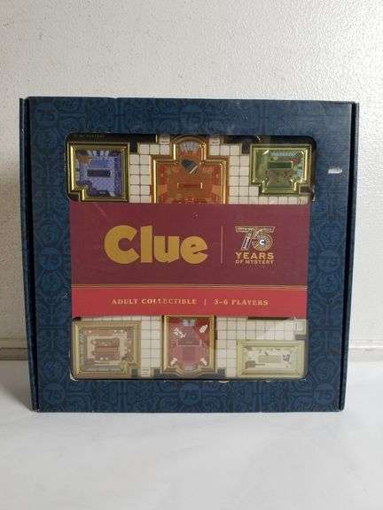 HASBRO CLUE 75th Anniversary Edition Collectible | Like New