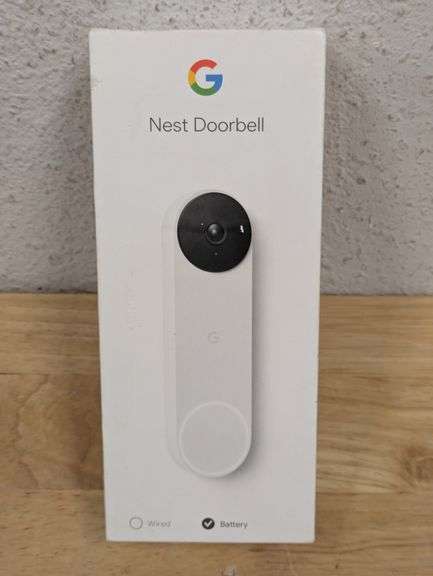 Google Nest Wi-Fi Video Doorbell - Battery Operated | Open Box