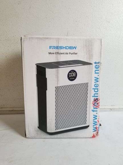 FRESHDEW 4 Speed Fan Air Purifier | Open Box