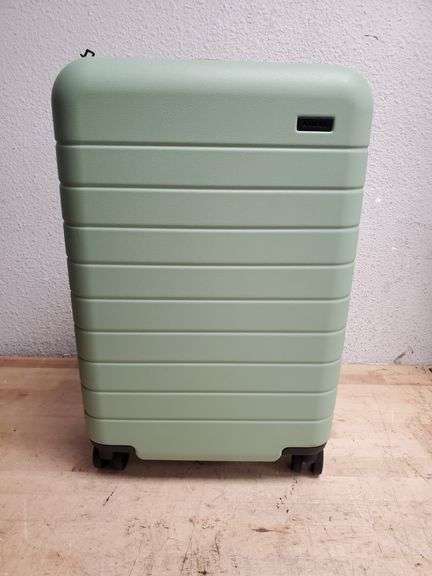 Away Green Travel Case with Wheels. | Open Box | (See Condition Notes)