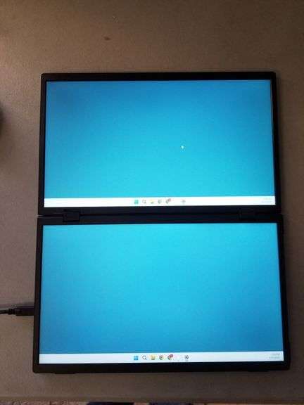 ANYUSE Portable Split Screen Monitor 15.6" 1080P USB-C | Open Box | (See Condition Notes)