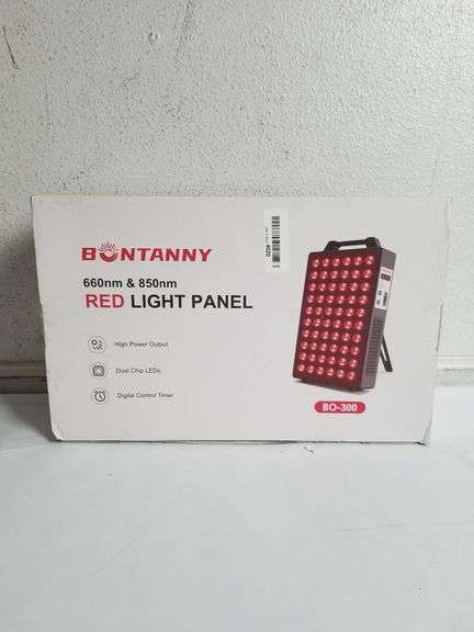 BONTANNY Red Light Panel For Red Light Therapy 660nm & 850nm | Open Box