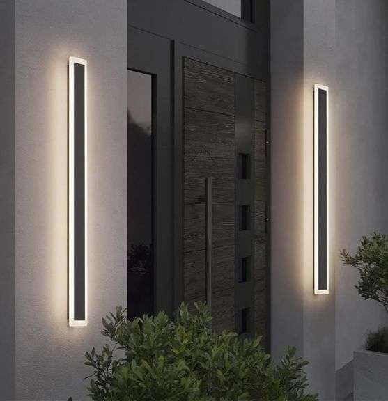 COINMIT 2-Pack 39.4" 4000K Dimmable Exterior Wall Mount Long Outdoor Lights | Open Box | (See Condition Notes)