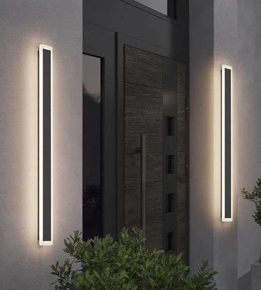 COINMIT 2 Pack 39" Long Outdoor Exterior Wall Mount Lights 4000K | Open Box | (See Condition Notes)