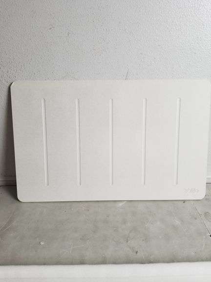 YOLIFE Extra Large Stone Mat 32" x 20" White Grey | Open Box | (See Condition Notes)