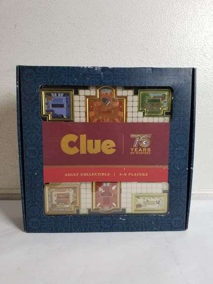 HASBRO CLUE 75th Anniversary Edition Collectible | Like New