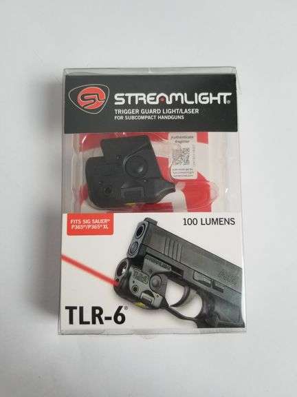 STREAMLIGHT TLR-6 Trigger Guard Light/Laser For Subcompact Handguns, Fits SIG SAUER P365/P365XL | Open Box