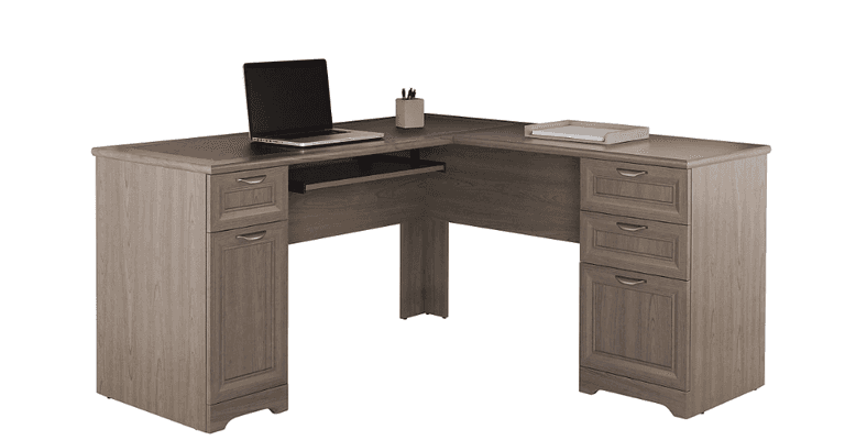 Realspace Magellan 59" Wide L-Shape Corner Computer Desk, 30" x 58 3/4" x 18 3/4" | Open Box
