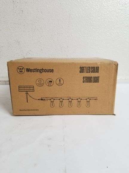 WESTINGHOUSE 36FT LED Solar String Light | Open Box