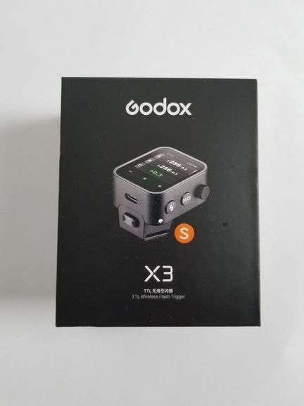 GODOX X3S Wireless Flash Trigger For SONY Camera, 2.4G Wireless Touchscreen Flash Transmitter OLED Screen | Open Box