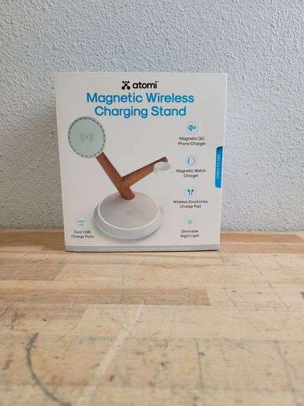 ATOMI Magnetic Wireless Charging Stand | Open Box