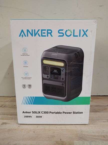 ANKER SOLIX C300 Portable Power Station | Like New | (See Condition Notes)