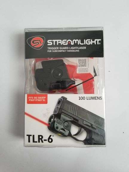 STREAMLIGHT TLR-6 Trigger Guard Light/Laser For Subcompact Handguns, Fits SIG SAUER P365/P365XL | Open Box