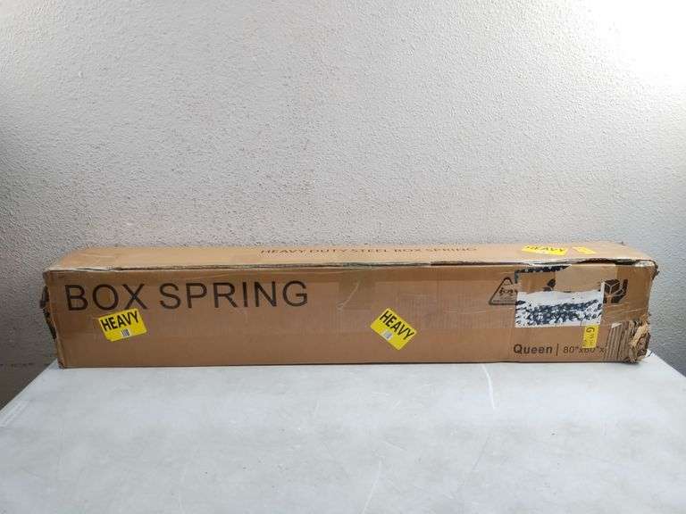 Metal Box Spring, Q, 80'x60"x5" | Open Box