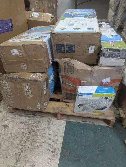 Pallet Of Miscellaneous Pools | Open Box