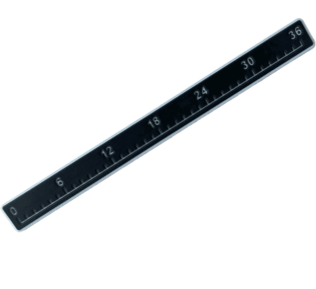 Msp Box Ruler NEXT LEVEL INC Adhesive Ruler, 36
