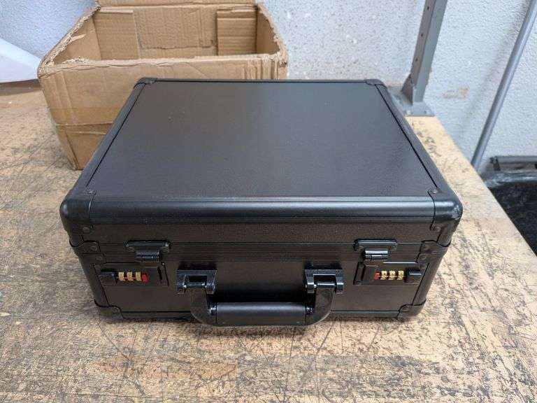 Black 3-Row Safe Case with Locks | Open Box | (See Condition Notes ...