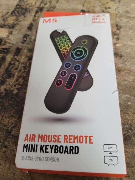 Air Mouse Remote Mini Keyboard | Open Box - Rio Grande Trade