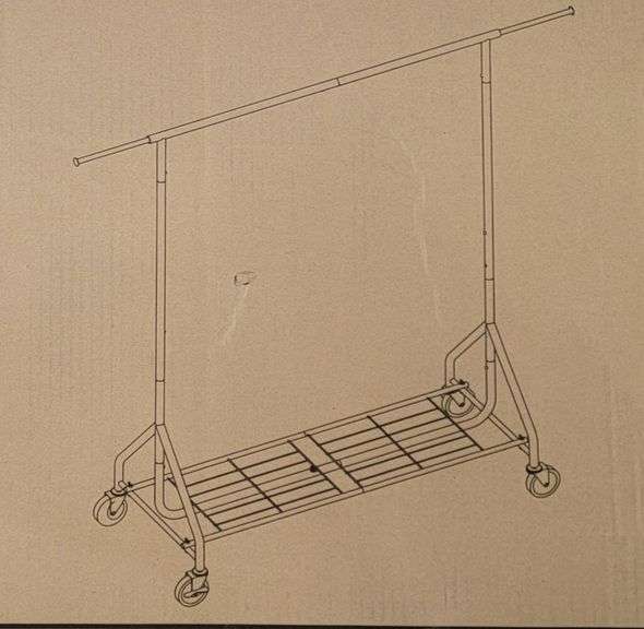 HYSEYY Garment Rack | Open Box | (See Condition Notes) - Rio Grande Trade