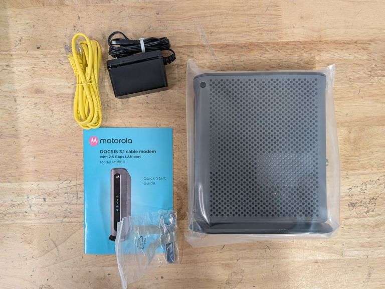 Modem Multi Cable Motorola MB8611 DOCSIS 3.1 Multi-Gig Cable Modem | Open Box - Rio ...