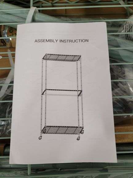 Tall Metal Wire Rack | Open Box | (See Condition Notes) - Rio Grande Trade