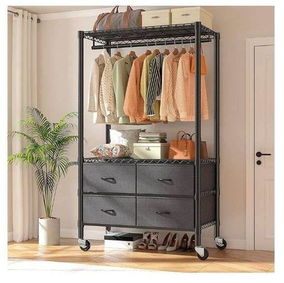 RAYBEE Clothes Rack | Open Box | (See Condition Notes) - Rio Grande Trade