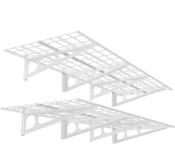 FLEXISPOT 2' x 6' Wall Shelf 2Pk. Model#: WR26 | Like New | (See ...