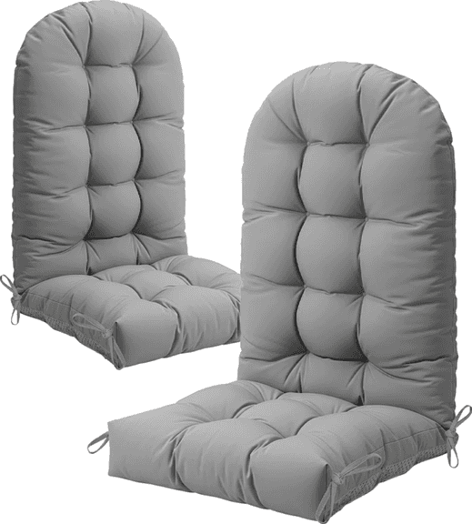 FOOWIN Adirondack Chairs Cushion Set of 2 | Open Box | (See Condition Notes)