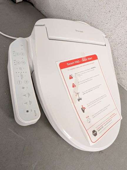 BRONDELL Swash SE400 Advanced Bidet Toilet Seat W/Side Arm Controls ...