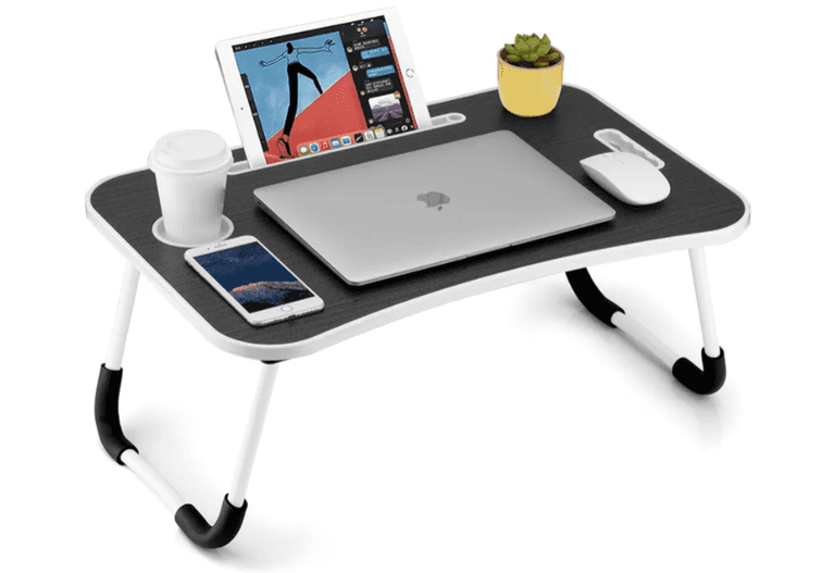 Foldable Laptop Table, Black | Open Box | (See Condition Notes) - Rio ...