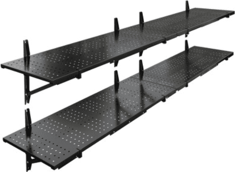 FLEXIMOUNTS 1' x 6' Wall Shelf 2Pck. Model#: WR16B-PG | Open Box | (See ...