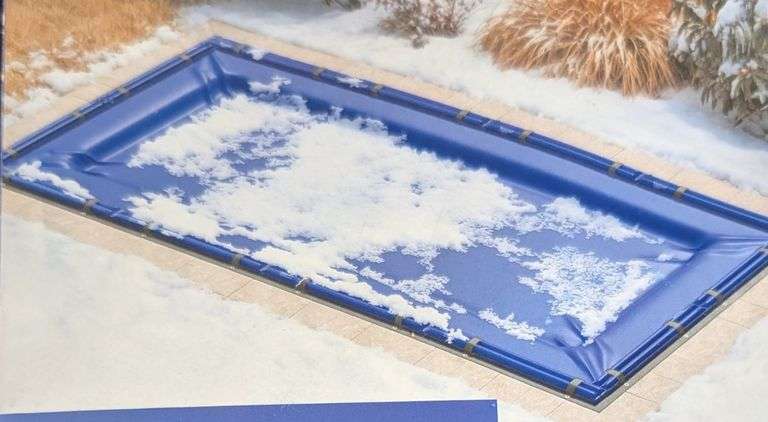 Pool Cover, Blue | Open Box | (See Condition Notes) - Rio Grande Trade