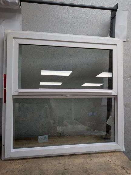 Slider Box Window White Vinyl Single Slider Window 37