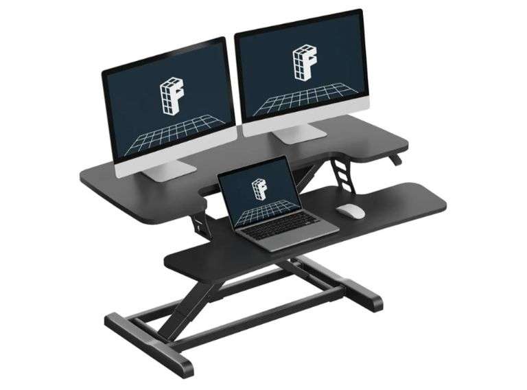 FLEXISPOT Standing Desk Converter 42" | Like New | (See Condition Notes)